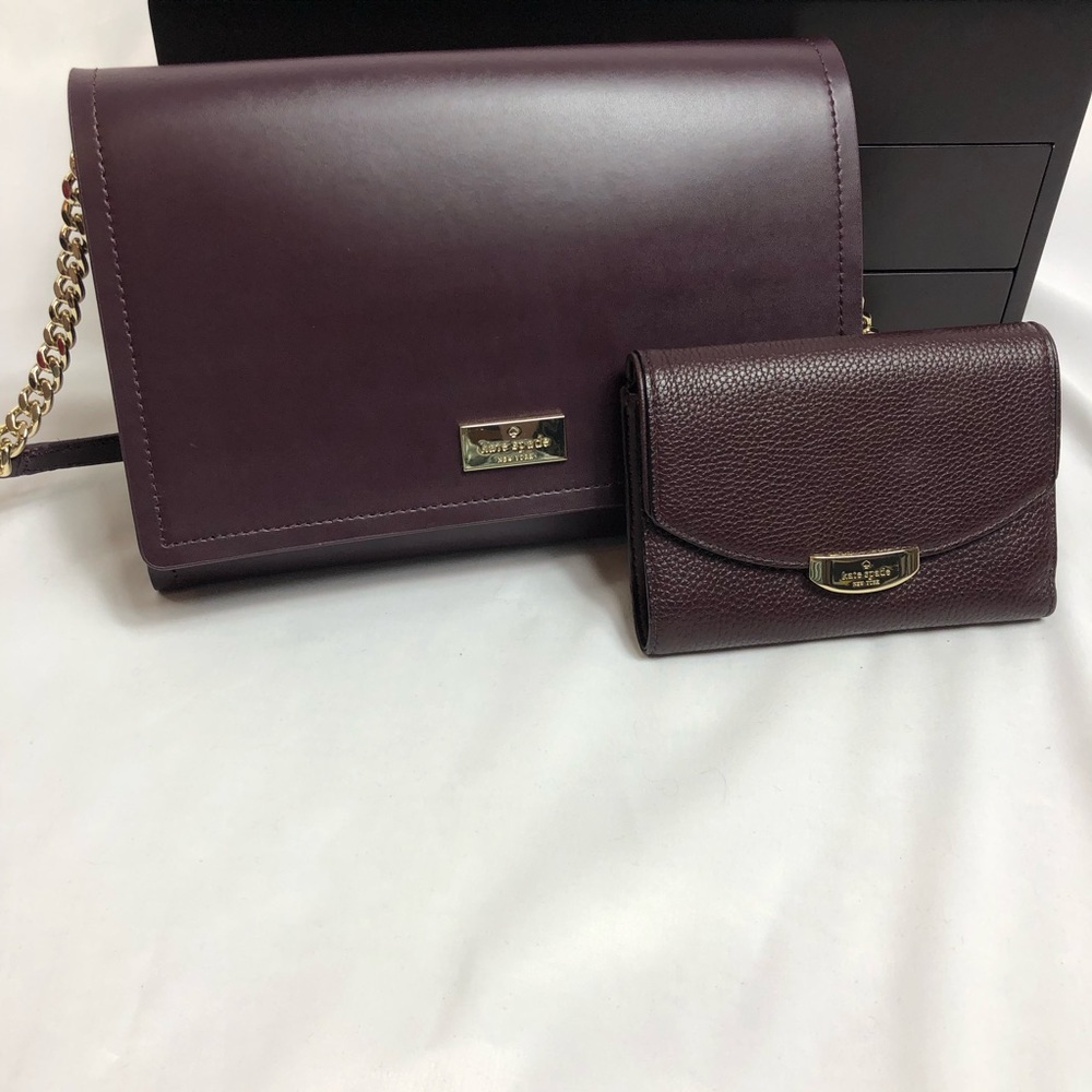 Kate Spade Angela - Arbour Hill Mahogany purse